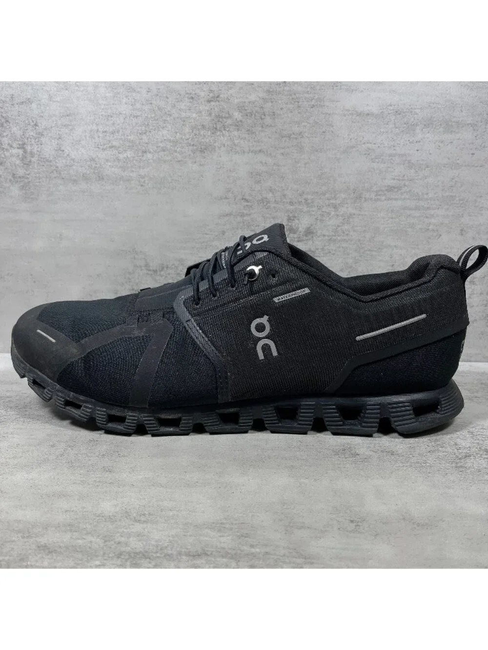 On Cloud 5 Waterproof Running Shoes - Men's Size 13 - Black